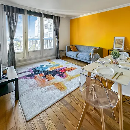 Apartment Balcon, Fibre Rapide & Parking Neuilly-sur-Marne